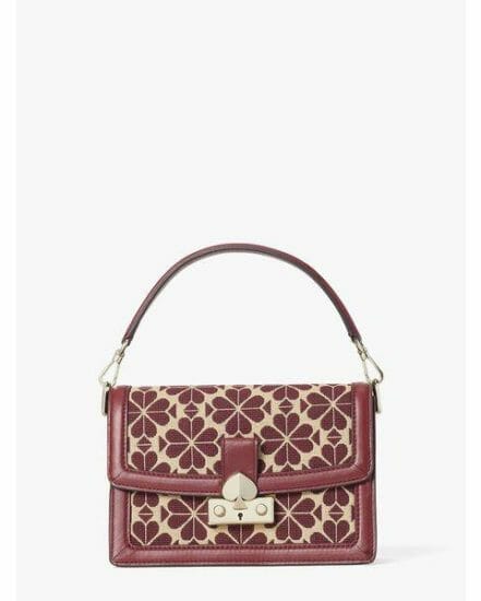 Fashion 4 - harmony spade flower jacquard small shoulder bag