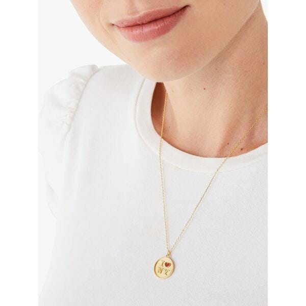 Fashion 4 - i heart ny x kate spade new york medallion necklace