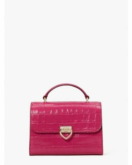 Fashion 4 - lovitt croc-embossed small top-handle bag