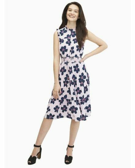 Fashion 4 - mainline grand flora smckd waist dress