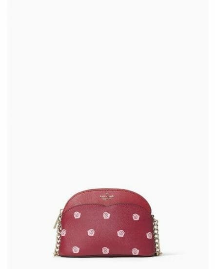 Fashion 4 - payton snail print small dome crossbody