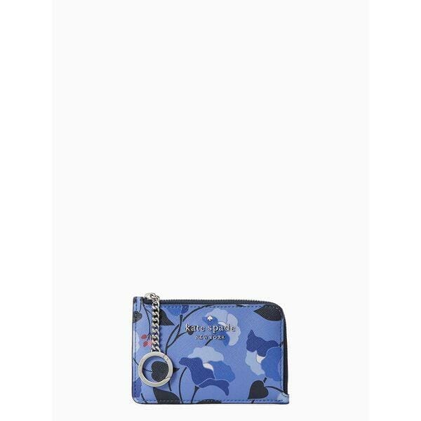 Fashion 4 - staci nouveau bloom medium l-zip card holder