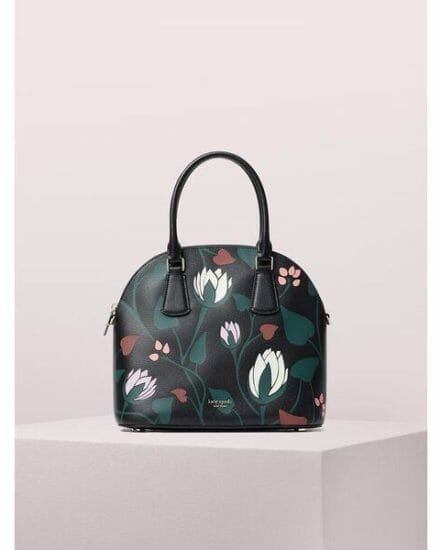 Fashion 4 - sylvia deco bloom large dome satchel