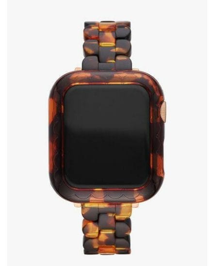 Fashion 4 - tortoiseshell acetate 38/40mm bumper for apple watch®