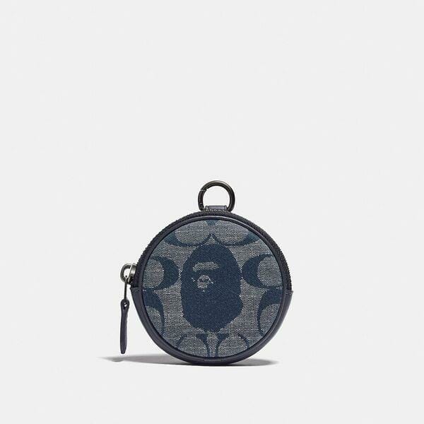 Fashion 4 Coach BAPE x Coach Coin Case In Signature Chambray