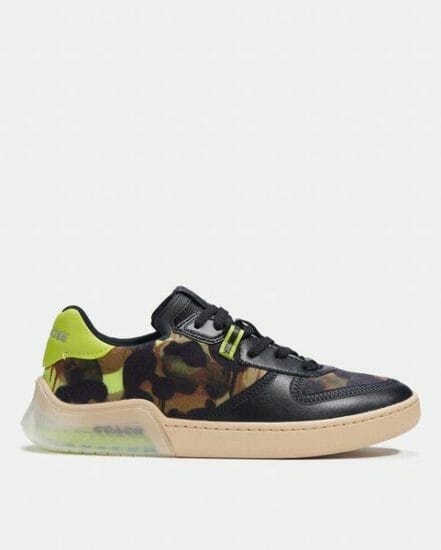 Fashion 4 Coach Citysole Court Sneaker With Camo Print