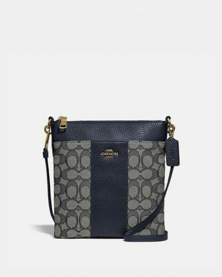 Fashion 4 Coach Kitt Messenger Crossbody in Signature Jacquard