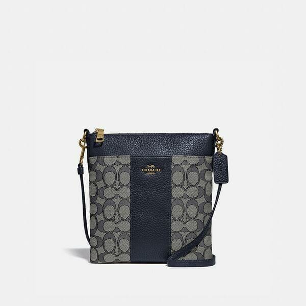 Fashion 4 Coach Kitt Messenger Crossbody in Signature Jacquard