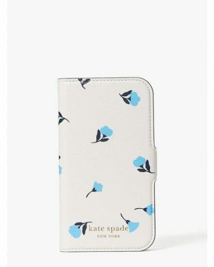 Fashion 4 - dainty bloom iphone 12 mini magnetic wrap folio case