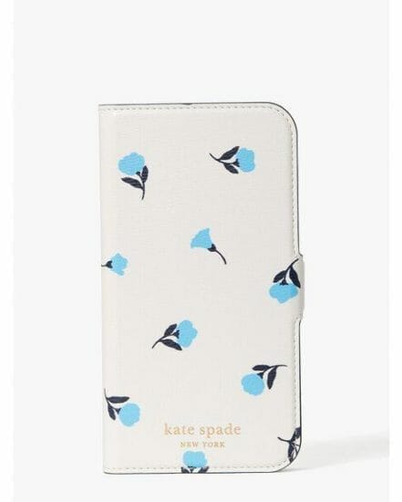 Fashion 4 - dainty bloom iphone 12/12 pro magnetic wrap folio case