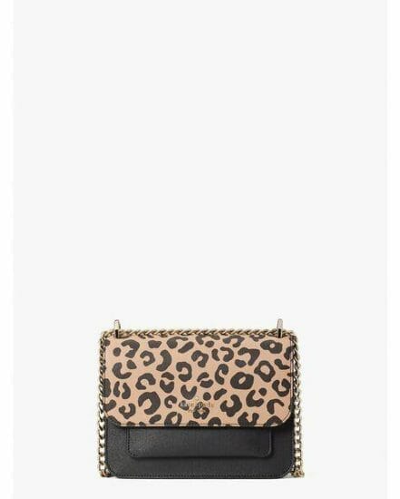Fashion 4 - remi graphic leopard colorblock flap chain crossbody