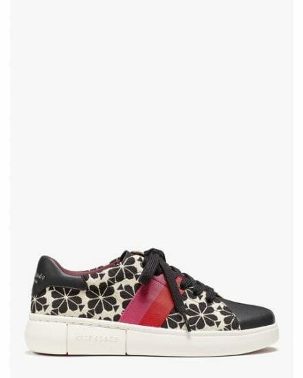 Fashion 4 - spade flower jacquard keswick sneakers