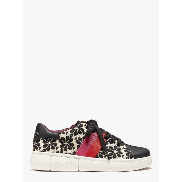 Fashion 4 - spade flower jacquard keswick sneakers