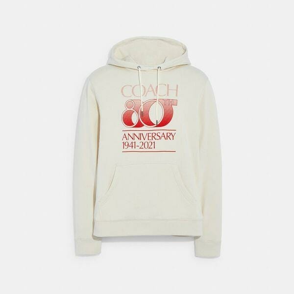 Fashion 4 Coach 80th Anniversary Hoodie In Organic Cotton