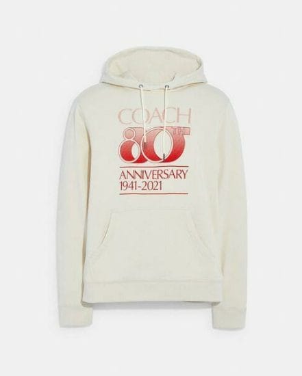 Fashion 4 Coach 80th Anniversary Hoodie In Organic Cotton