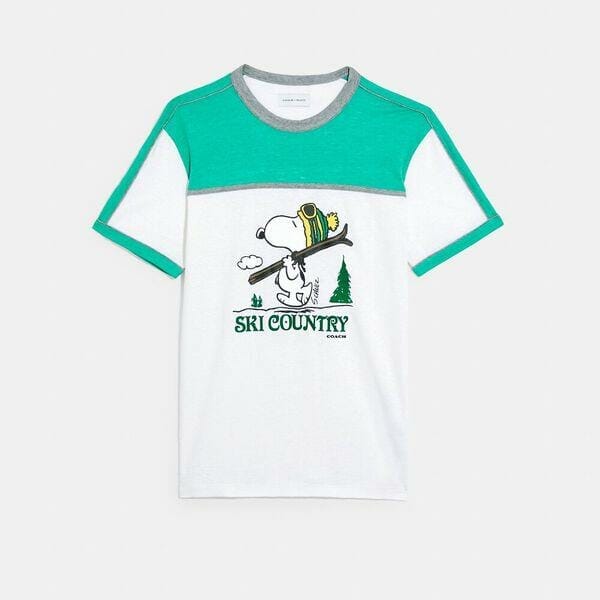 Fashion 4 Coach Coach X Peanuts Snoopy T-Shirt