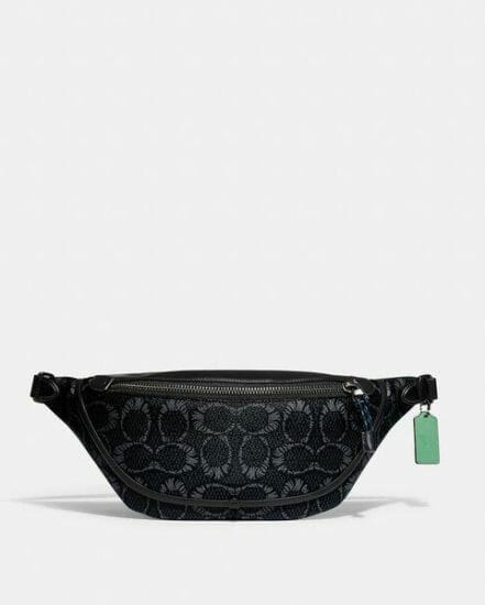 Fashion 4 Coach Coach x Michael B. Jordan League Belt Bag In Mummified Signature Canvas