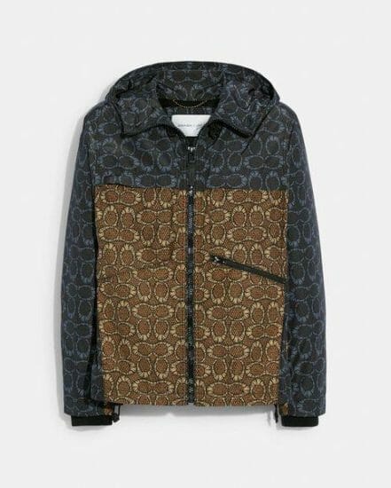 Fashion 4 Coach Coach x Michael B. Jordan Mummified Signature Windbreaker