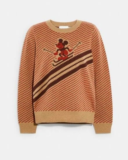 Fashion 4 Coach Disney X Coach Ski Mickey Mouse Sweater