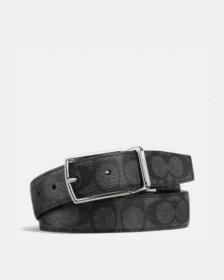 Fashion 4 Coach Harness Buckle Cut-To-Size Reversible Belt