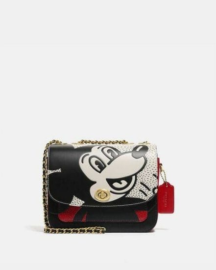 Fashion 4 Coach Disney Mickey Mouse X Keith Haring Madison Shoulder Bag