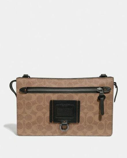 Fashion 4 Coach Rivington Convertible Pouch In Signature Canvas