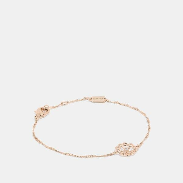 Fashion 4 Coach Tea Rose Cutout Bracelet