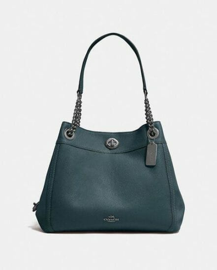 Fashion 4 Coach Turnlock Edie Shoulder Bag