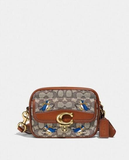 Fashion 4 Coach Studio Camera Bag 18 In Signature Textile Jacquard With Creatures