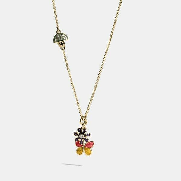 Fashion 4 Coach Boxed Garden Necklace