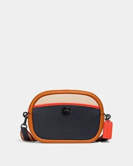 Fashion 4 Coach Camera Bag In Colorblock
