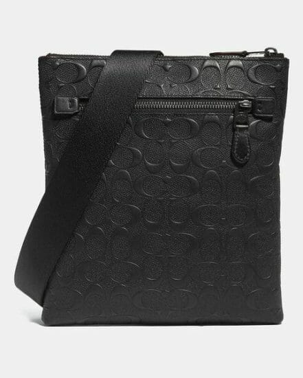 Fashion 4 Coach Metropolitan Slim Messenger In Signature Leather