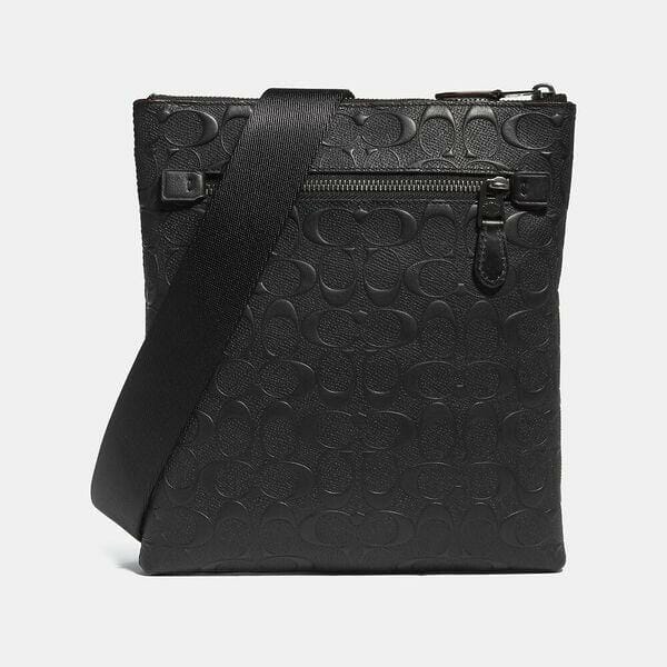 Fashion 4 Coach Metropolitan Slim Messenger In Signature Leather