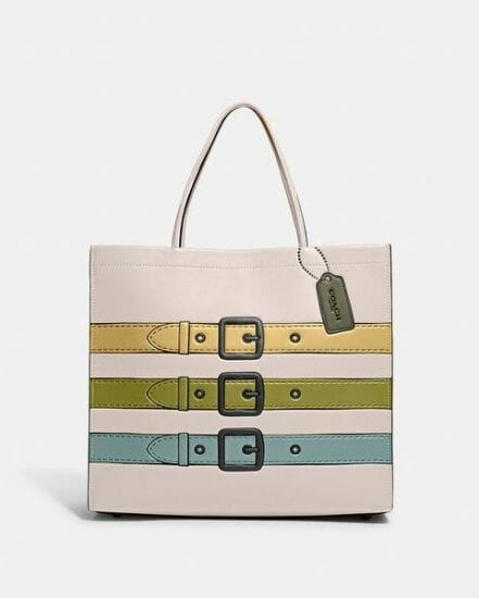 Fashion 4 Coach Cashin Carry 32 With Trompe L'Oeil