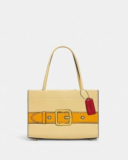 Fashion 4 Coach Cashin Carry Tote 20 With Trompe L'Oeil Print