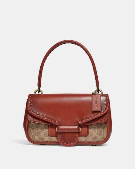Fashion 4 Coach Cody Shoulder Bag In Signature Canvas With Whipstitch
