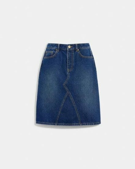 Fashion 4 Coach Denim Skirt