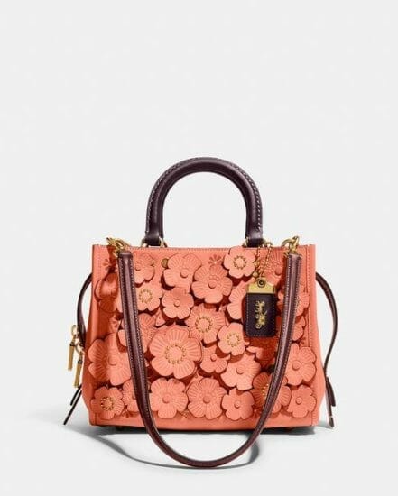 Fashion 4 Coach Rogue Bag 25 In Colorblock With Tea Rose