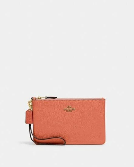 Fashion 4 Coach Small Wristlet In Colorblock