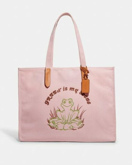 Fashion 4 Coach Tote 42 In 100 Percent Recycled Canvas