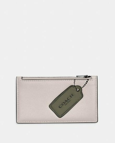 Fashion 4 Coach Zip Card Case With Trompe L'Oeil