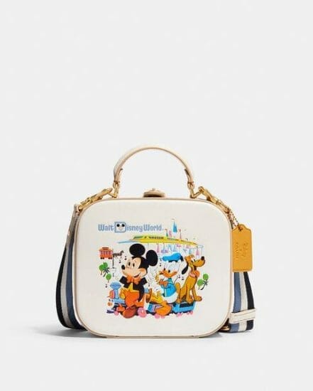 Fashion 4 Coach Disney x Coach Square Bag With Mickey Mouse And Friends Motif