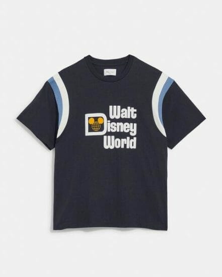 Fashion 4 Coach Disney x Coach Walt Disney World T-Shirt In Organic Cotton