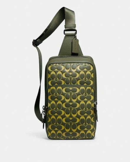 Fashion 4 Coach Gotham Pack In Signature Leather