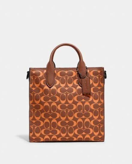 Fashion 4 Coach Gotham Tall Tote 24 In Signature Leather