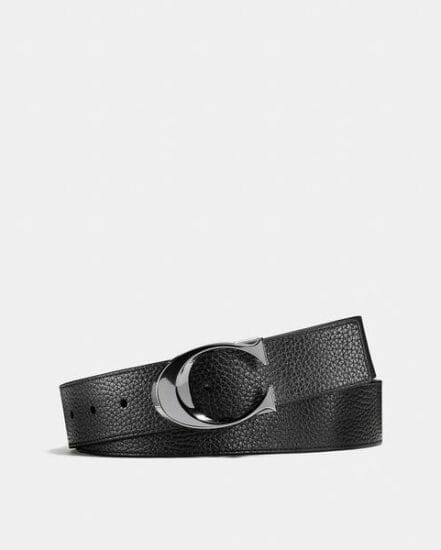 Fashion 4 Coach Sculpted C Cut-to-Size Reversible Belt