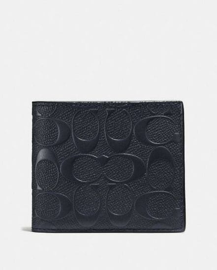 Fashion 4 Coach 3-In-1 Wallet In Signature Leather