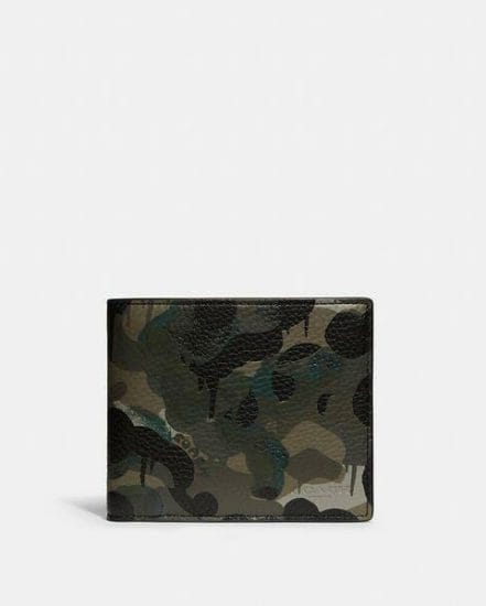 Fashion 4 Coach 3-In-1 Wallet With Camo Print