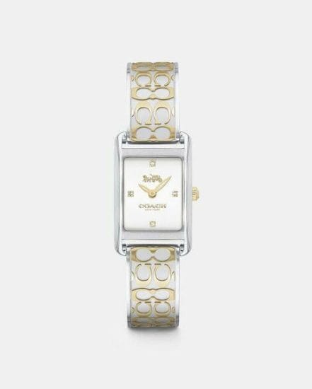 Fashion 4 Coach Allie Two-Tone Steel Slim Watch