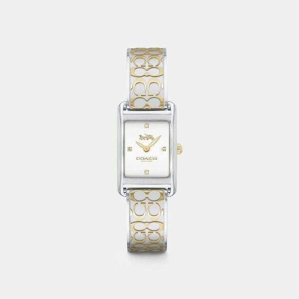 Fashion 4 Coach Allie Two-Tone Steel Slim Watch